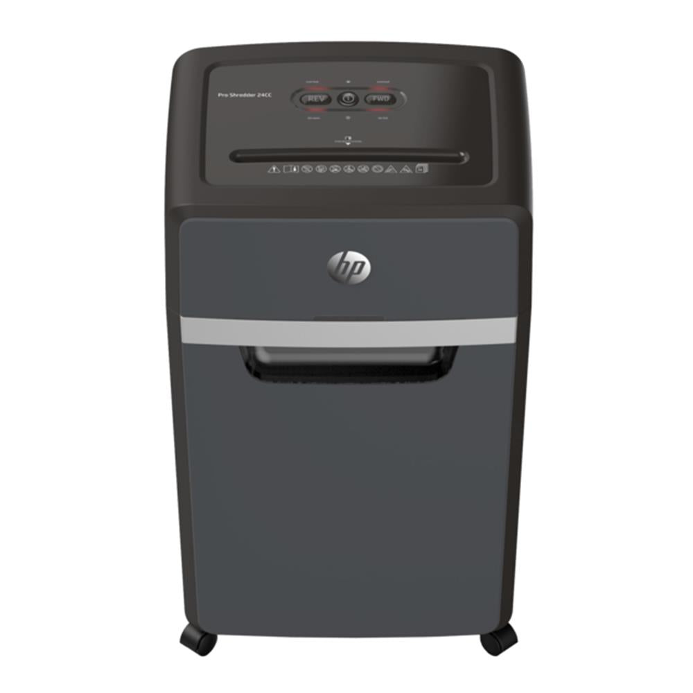 HP Pro Shredder 24CC Aktenvernichter P4 Cross Cut 24 Blatt 30 Liter