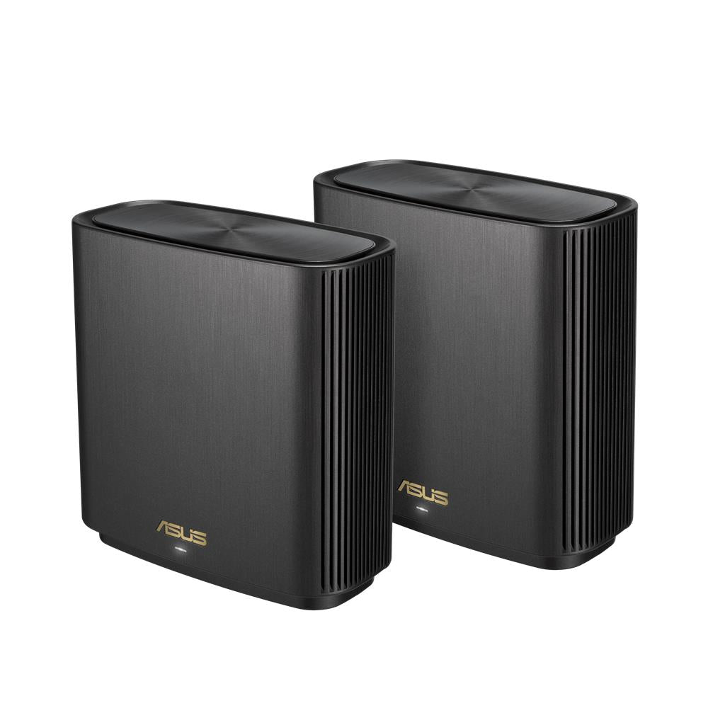 ASUS ZenWiFi AX (XT8) AX6600 2er Set Schwarz 2in1 Ai Mesh WiFi 6 Mesh-Backbone Client-Verbindung