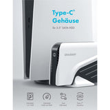 GRAUGEAR Externe Festplatte 8TB für PlayStation PS4 PS5 USB 3.2