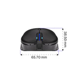 ENDORFY Gem Plus Wireless Gaming Maus kabellos 26000 DPI leicht 74 g Schwarz
