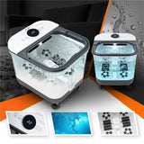 Adler AD 2184 – Deluxe Fußsprudelbad Massierer Salzbehälter Tragegriff Rollen zum einfachen Transport