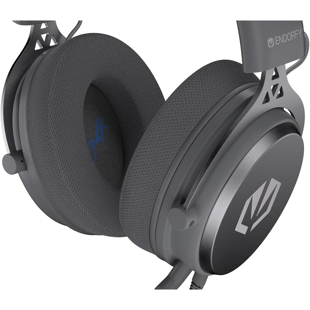 ENDORFY VIRO Plus USB Alt Gray Gaming-Headset – 7.1 Sound & abnehmbares Mikrofon