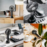 Adler AD 7338 Mini-USB-Ventilator schwarz – Kompakt & mobil für unterwegs