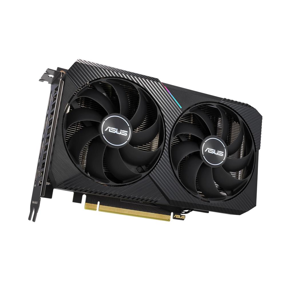 ASUS GeForce Dual RTX 3060 12GB V2 OC Edition Gaming Grafikkarte GDDR6 PCIe 4.0 HDMI DisplayPort