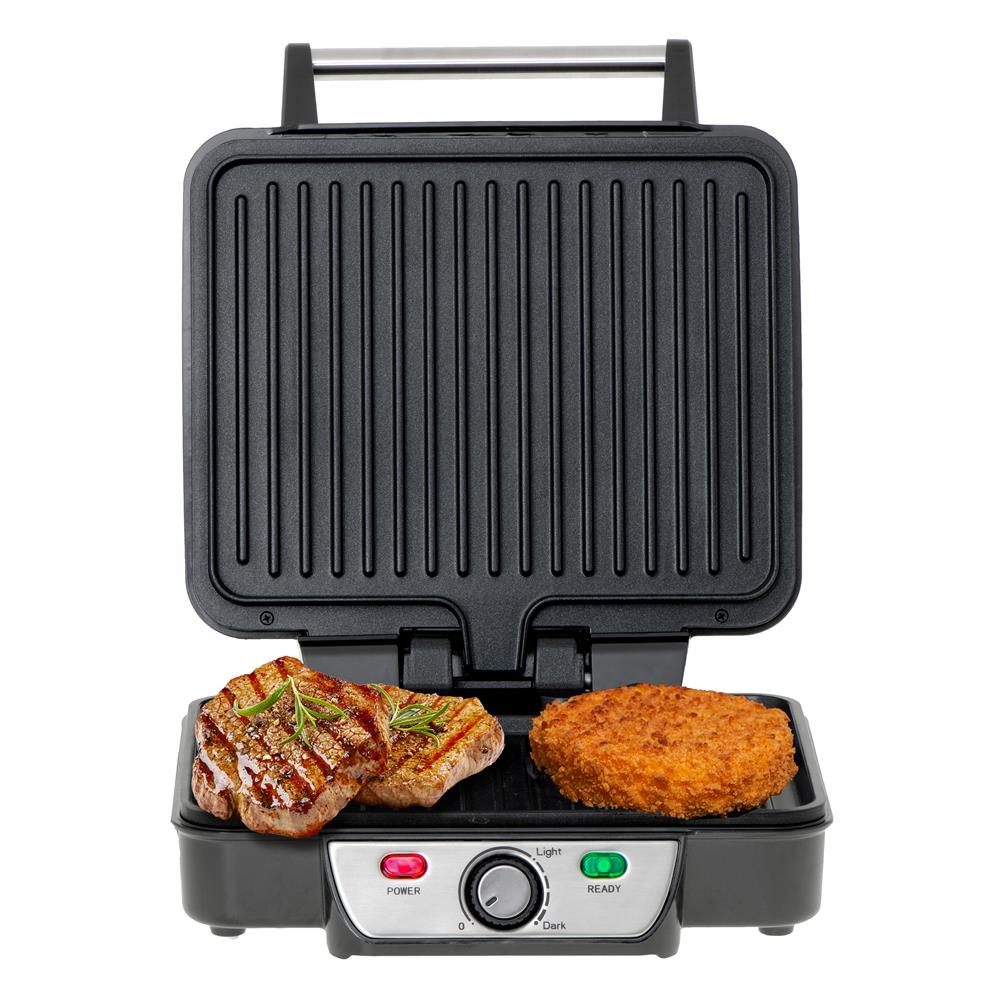 Mesko MS 3050 Kontaktgrill, Elektrogrill, Tischgrill, 2500 Watt, Antihaftbeschichtet