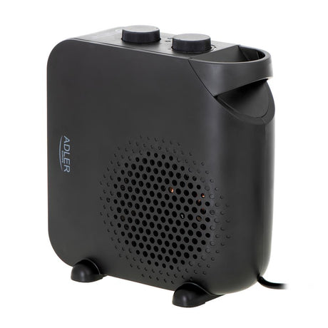 Adler AD 7725b Thermoventilator 2000 Watt Schwarz Heizgerät mit Thermostat