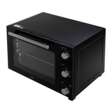 Adler AD 6025 Elektrobackofen 35 L mit Ober Unterhitze Umluft und Drehspieß Schwarz