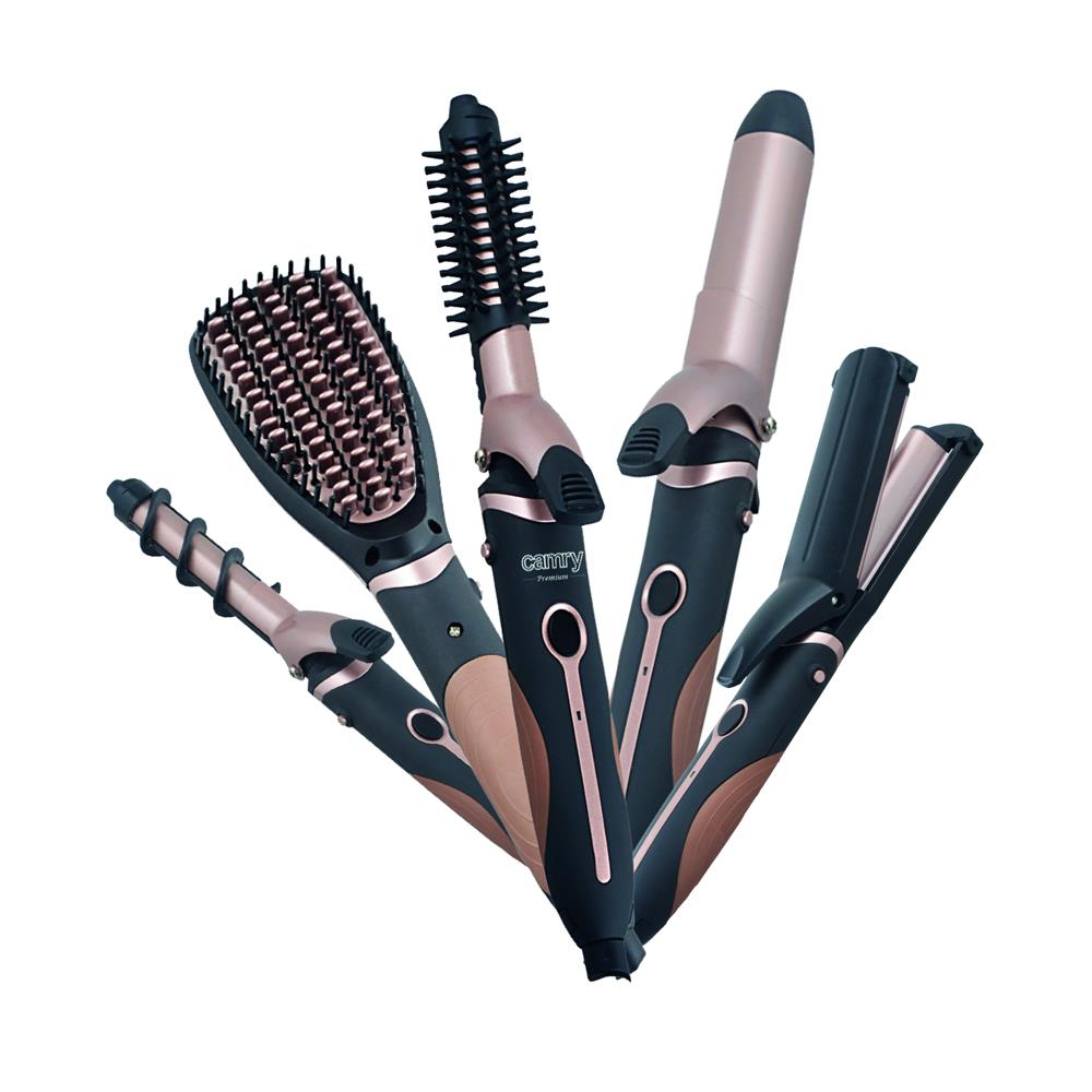 Camry CR 2024 Haarstyling-Set 5-in-1 abnehmbare Aufsätze Haare stylen
