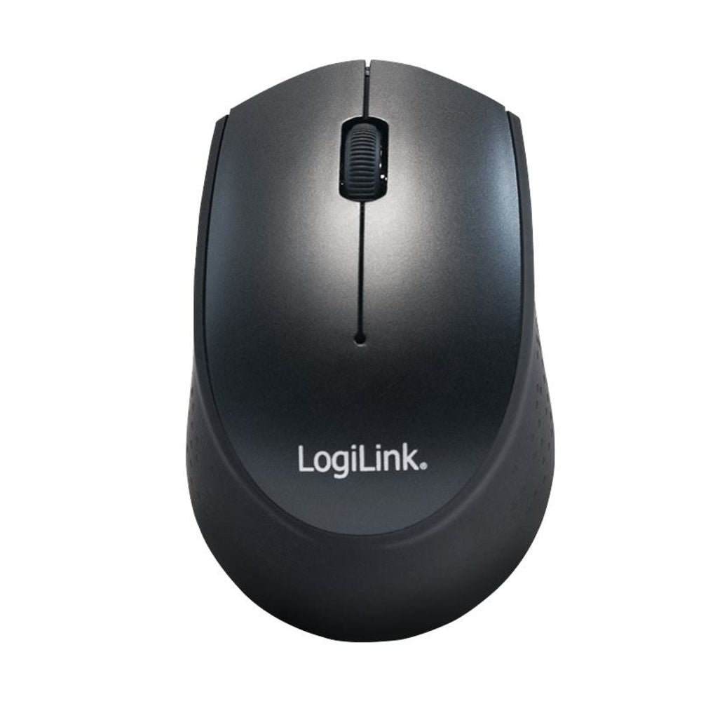 LogiLink Tastatur Maus Set Kombination Funk 2.4 GHz QWERTZ 1200 dpi wireless