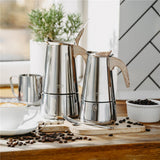 Camry CR 4423 Kaffeekanne Silber Espresso Edelstahl 0,35 L spülmaschinenfest