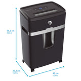 HP Pro Shredder 18CC Aktenvernichter P4 Cross Cut 18 Blatt 25 Liter