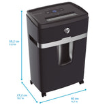 HP Pro Shredder 18CC - Aktenvernichter, Sicherheitsstufe P-4, Cross Cut, 18 Blatt, 55 dB, 25 Liter