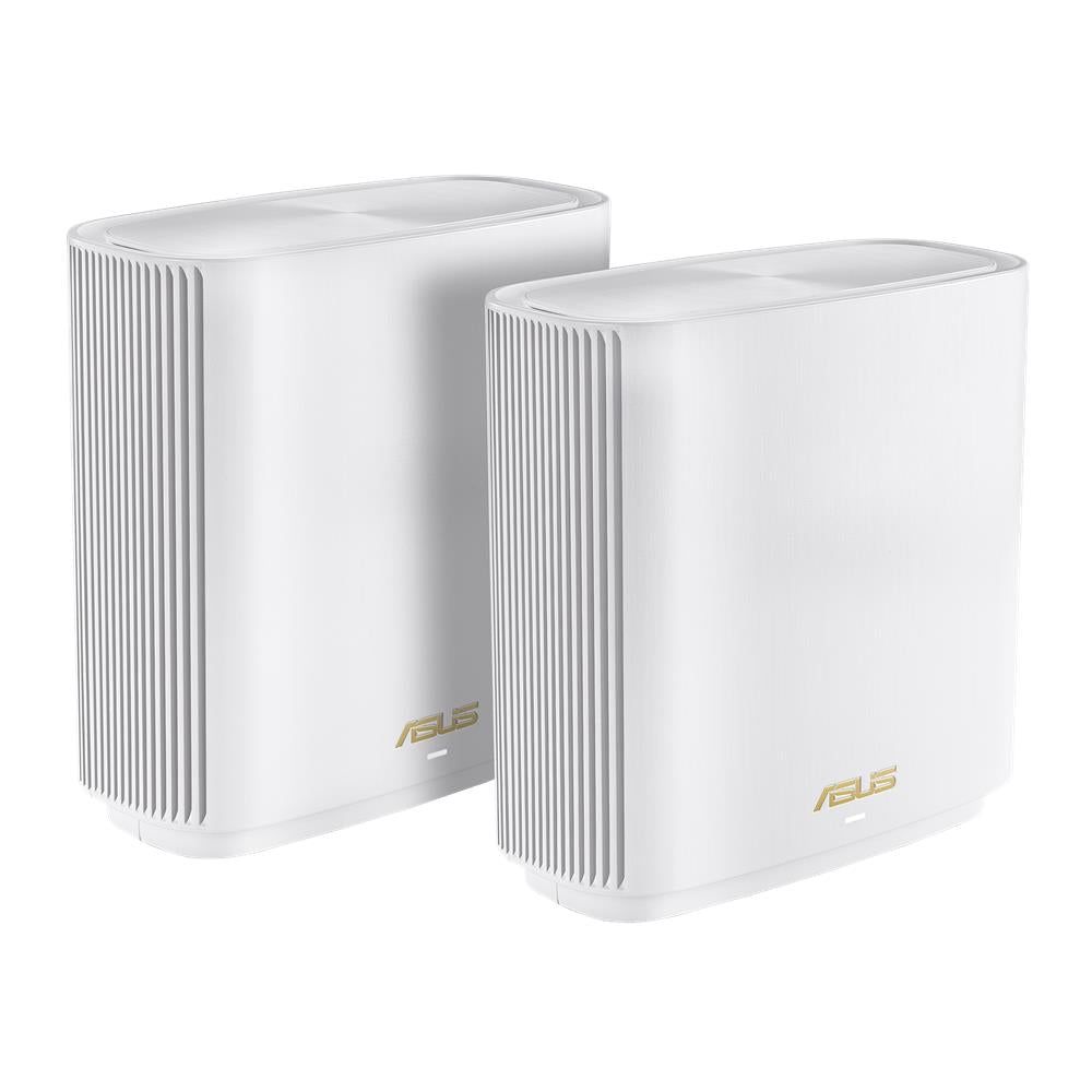 ASUS ZenWiFi XT9 AX7800 2er Set Weiß Whole-Home Tri-Band Mesh WiFi 6 System