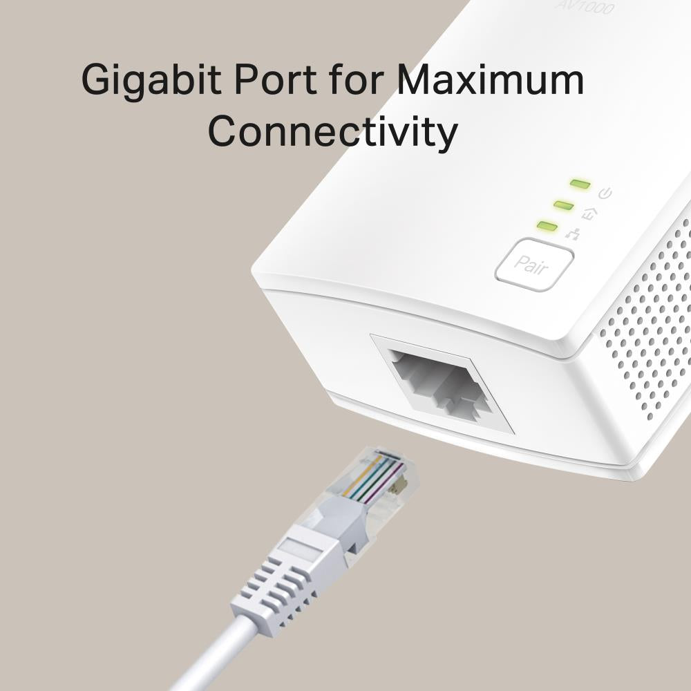 TP-Link TL-PA717 KIT – AV1000 Gigabit Powerline Starter Kit