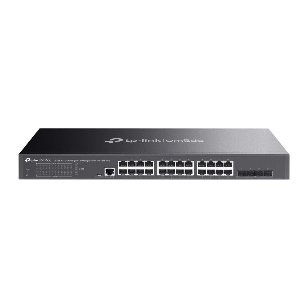 TP-Link SG3428 Omada 24-Port Gigabit L2+ Managed Switch mit 4 SFP Slots