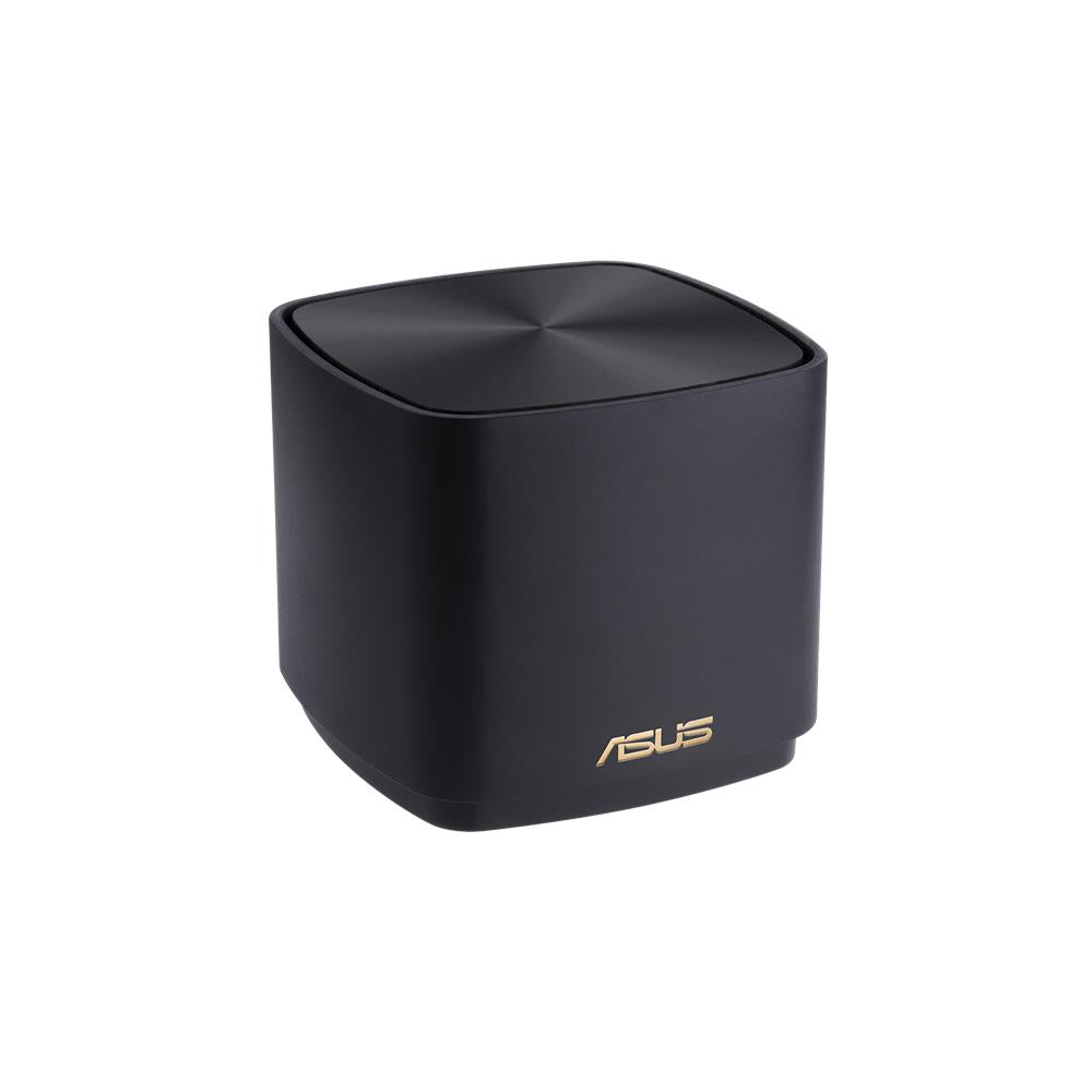 ASUS ZenWiFi XD4 Plus AX1800 kombinierbarer Router 1er Set Schwarz, Whole-Home Mesh WiFi 6 System