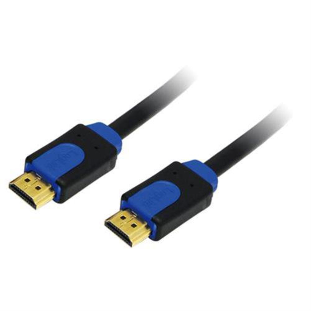 LogiLink Kabel HDMI High Speed mit 2x HDMI Typ A Stecker 1080p Full HD, 3m, Schwarz