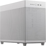 ASUS Prime AP201 MicroATX Gehäuse weiß Mesh-Design unterstützt ATX-Netzteile