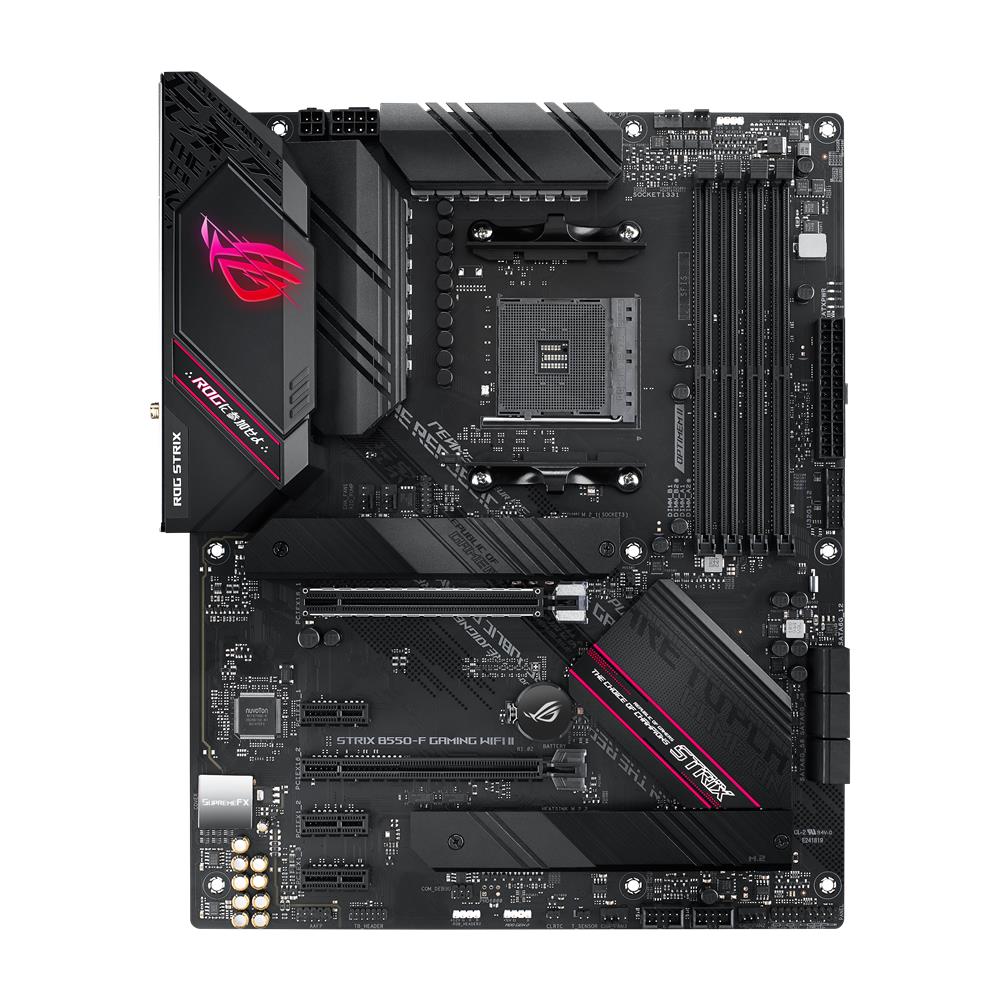 ASUS ROG STRIX B550-F GAMING WI-FI II Mainboard Sockel AMD B550 Ryzen AM4 ATX PCIe 4.0 WiFi 6E