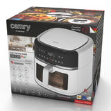Camry CR 6319 Heißluftfritteuse 8L – XXL Air Fryer mit großem Fassungsvermögen, fettarme Zubereitung und modernes digitales Küchengerät