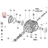 Nilfisk Original 31001184 Screw M8x18 Schraube