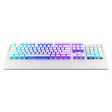 ENDORFY Omnis Pudding, Mechanische Tastatur, Full Size, Kailh Brown, US-Layout, Weiß, mit Handballenauflage | EY5A035