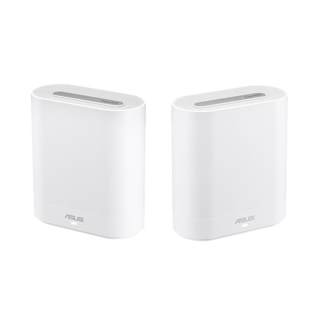 ASUS ExpertWifi EBM68 Tri-Band WiFi 6 Router Mesh System 2er Set, geeignet für Unternehmen