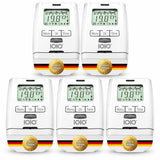IOIO Elektronisches Heizungsthermostat HT 2000 5er Pack Thermostat programmierbar digital weiß