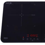 Camry CR 6514 Induktionsherd 60 cm 2 Platten LCD Display schwarz