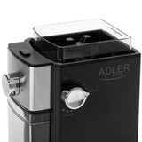 Adler Burr Kaffeemühle AD 4448 schwarz Kaffee Mühle elektrisch Kaffeesatz Kaffeebohne Kaffeebehälter Gummifüße