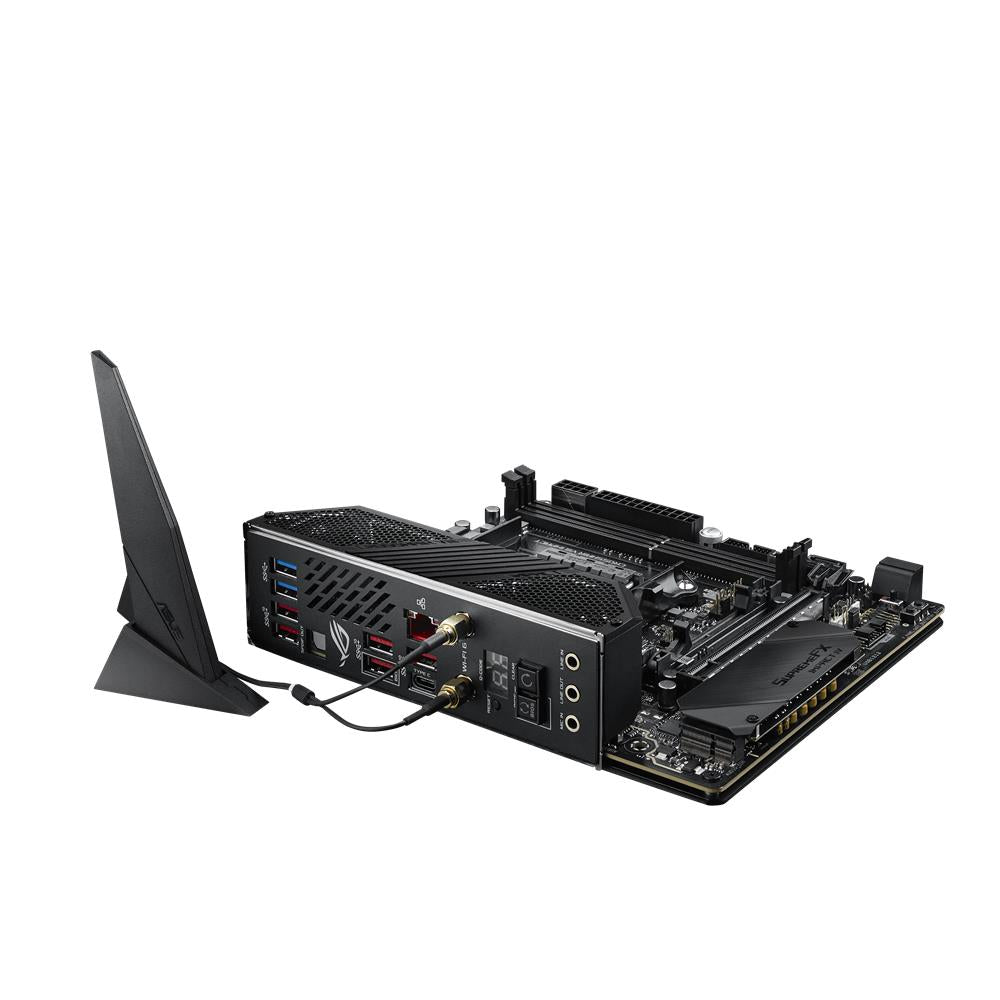 ASUS ROG Crosshair VIII Impact Gaming Mainboard AMD AM4 Sockel Mini-DTX-Formfaktor SO-DIMM.2 Wi-Fi 6