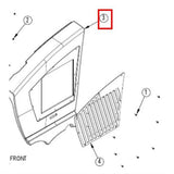 Nilfisk Original 56509852 Cover Left Abdeckung Links