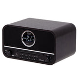 Camry CR 1182 Radio Retro Küchenradio mit Holzgehäuse Bluetooth 5.0 FM DAB braun