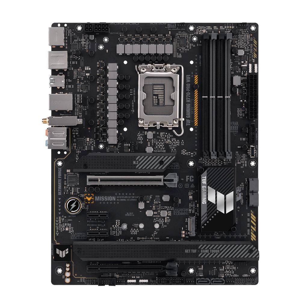 ASUS TUF GAMING H770-PRO WIFI Mainboard Sockel Intel LGA 1700 (Intel H770, ATX, PCIe 5.0, DDR5)