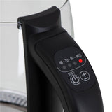 Camry CR 1290 Wasserkocher Glas 2 L beleuchtet 2200W Temperaturregler Teesieb