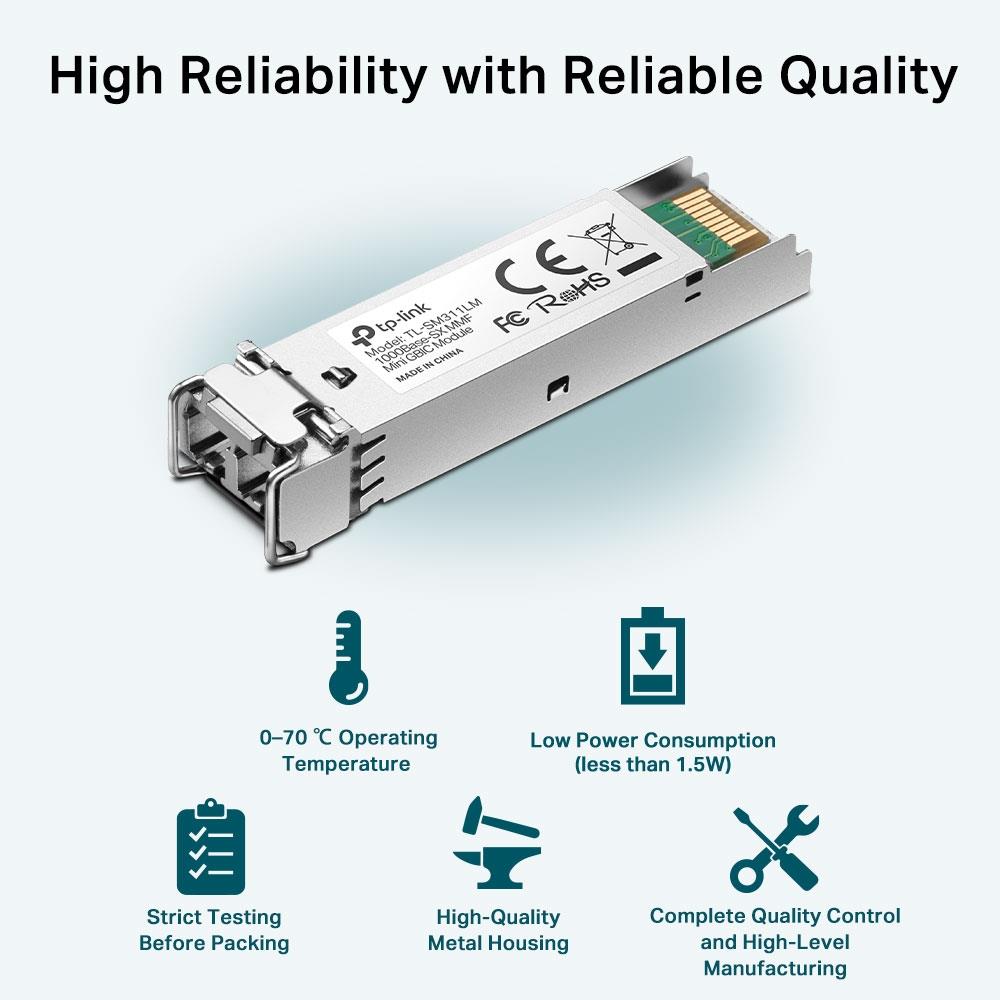 TP-Link TL-SM311LM Multimode-MiniGBIC-Modul 1000Base-SX MMF