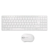 LogiLink Wireless Tastatur & Maus Set mit Autolink Funktion 2.4 GHz Funk kompakt flach slim