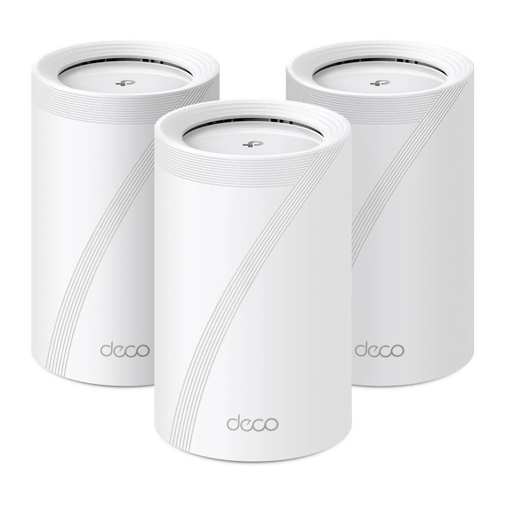 TP-Link Deco BE65 3er Pack BE9300 WiFi 7 Mesh System Tri Band 2.5G HomeShield