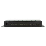 LogiLink USB 2.0 Hub, 7-Ports, Industrieausführung, Abgeschirmtes Metallgehäuse