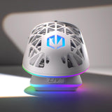 ENDORFY LIV Plus Wireless, Leichte kabellose Gaming-Maus inkl. Ladestation, Weiß | EY6A017