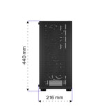 ENDORFY Ventum 200 Air, ATX PC-Gehäuse, inkl. 4x 120mm PWM-Lüfter, Frontblende aus Mesh, Seitenteil aus gehärtetem Glas | EY2A002