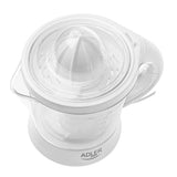 Adler AD 4014 elektrische Zitruspresse 1L Saftpresse Orangenpresse weiß