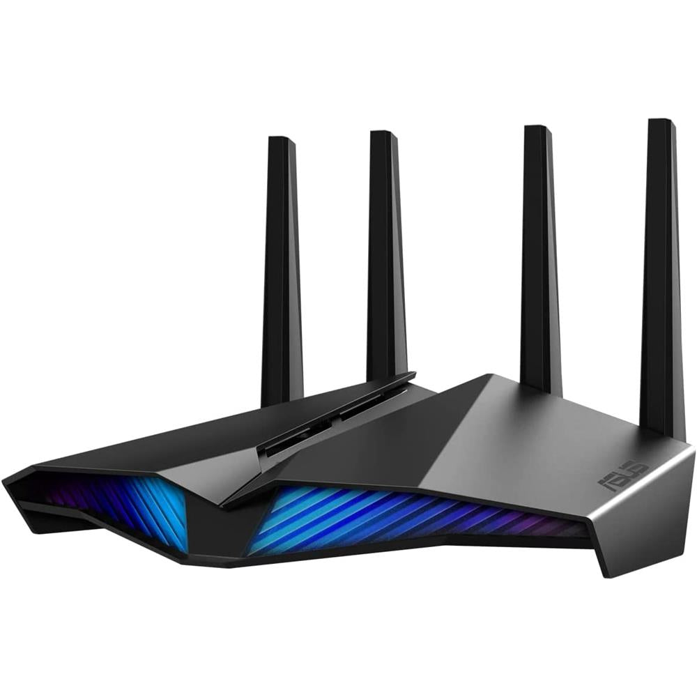 ASUS RT-AX82U V2 AX5400 WiFi 6 802.11ax Dual-Band Gaming Router mit RGB-Beleuchtung