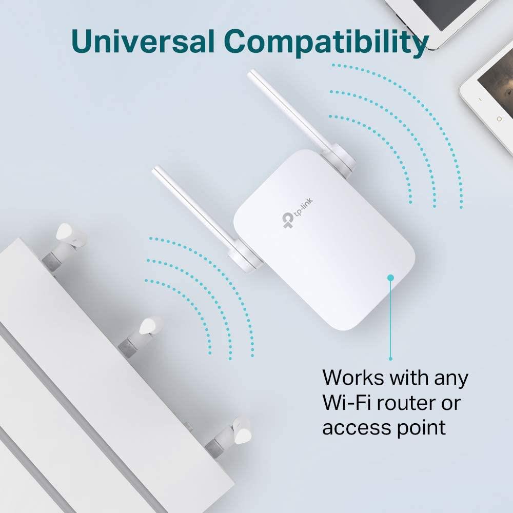 TP-Link TL-WA855RE l WLAN Repeater 300 Mbps WLAN Verstärker LAN Port WPS weiß l refurbished