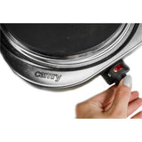 Camry CR 6510 Einzelkochplatte Mini Kochfeld Silber