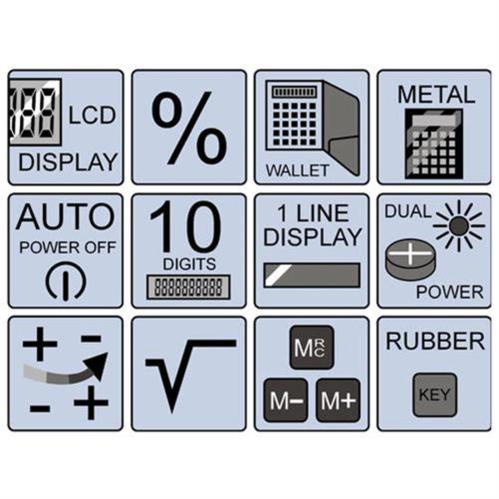 Olympia LCD 1110 Taschenrechner 10 stellig Batterie Solar Schwarz