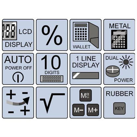 Olympia LCD 1110 Taschenrechner 10 stellig Batterie Solar Schwarz