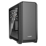 be quiet! Silent Base 601 Window Black PC-Gehäuse, mit Seitenfenster, 2x Pure Wings 2 140mm Lüfter