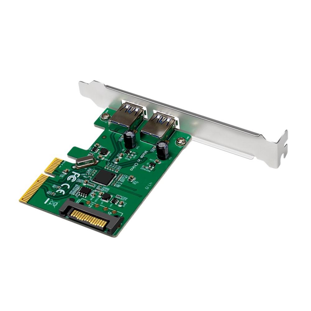 LogiLink PCI Express Karte 2x USB 3.1 Gen2 Typ A Buchse