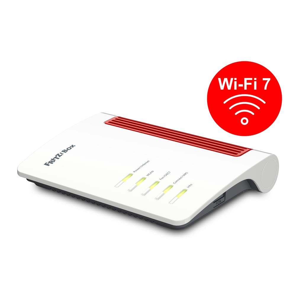 FRITZ!Box 4630 - WLAN-Router für ein schnelles Heimnetz mit Multi-Gigabit-WAN und Wi-Fi 7